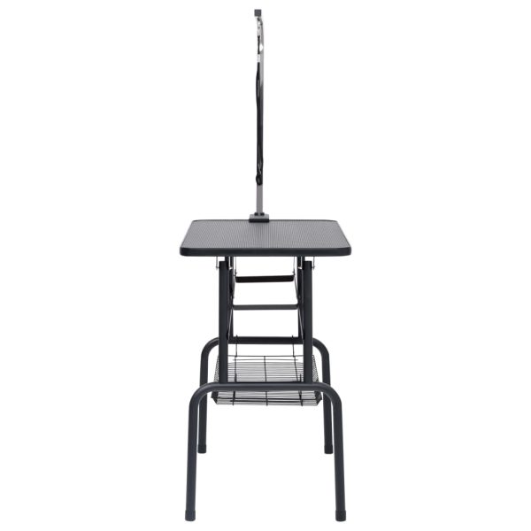 Mesa de grooming ajustável para cães com 1 laço e cesto - Image 4