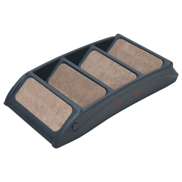 Escada para cães dobrável com 4 degraus cinzento-escuro - Image 6