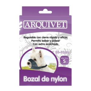 BOZAL NYLON TALLA M Schnauzer.