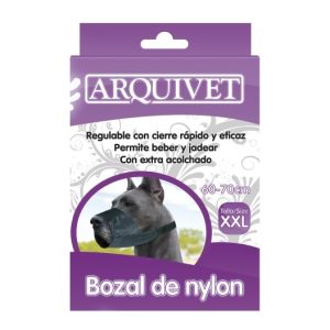 BOZAL NYLON CON RED Ajustable Talla XS