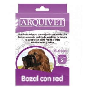 BOZAL NYLON CON RED Ajustable TALLA M