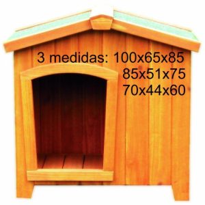 CASETA MADERA PERRO/GATO/ROEDORES
