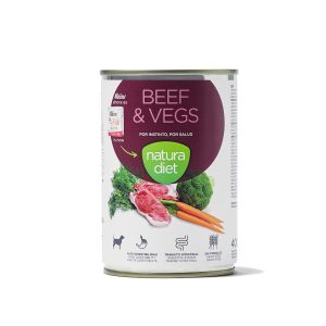 DNG NATURA DIET DOG PATE BEEF & VEGS 400 GR