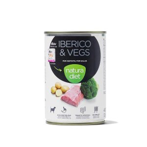 DNG NATURA DIET DOG PATE IBERICO & VEGS 400 GR