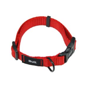 BULL COLLAR LISO ROJO (T-1 20-35 x 1,0 CM)
