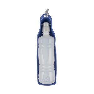 DUVO BEBEDERO DE VIAJE BOTELLA AZUL (250 ML 19 x 6 CM)