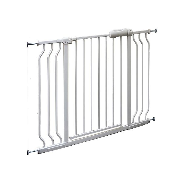 DUVO BARRERA DE SEGURIDAD CON PUERTA 75-110 CM