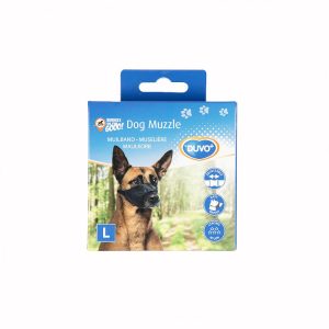 DUVO BOZAL NYLON (T-L ( CUELLO 62-90 CM MORRO 27 CM  ))