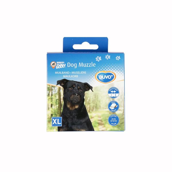 DUVO BOZAL NYLON (T-XL ( CUELLO 57-83 CM MORRO 29 CM  ))