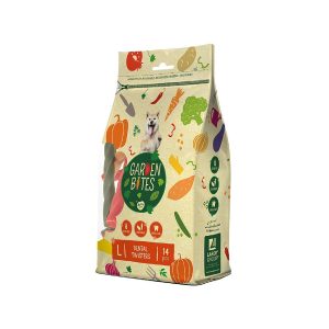 DUVO GARDEN BITES VEGGIE DENTAL TWISTERS (BLISTER T-L 16 CM 420 GR ( 14 UNI ))