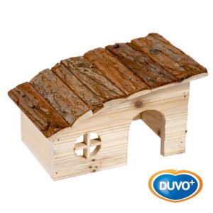 DUVO COBERTIZO MADERA ROEDOR (20 x 13 x 12 CM)