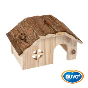 DUVO CASETA MADERA ROEDOR (21 x 13 x 12 CM)