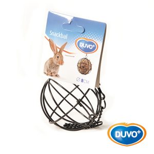 DUVO BOLA METALICA SNACK ROEDORES (8 CM)