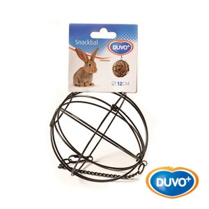 DUVO BOLA METALICA SNACK ROEDORES (12 CM)
