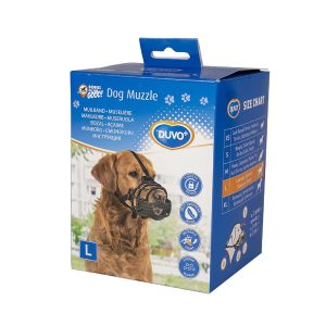 DUVO BOZAL GOMA PERRO (T-L ( LABRADOR - DOBERMAN - BOXER ))
