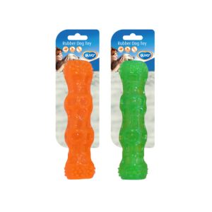 DUVO JUGUETE PERRO TPR TUBO SONIDO (PEQUEÑO 18 CM)