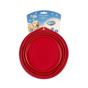 DUVO COMEDERO VIAJE DE SILICONA (22 CM  2000 ML)