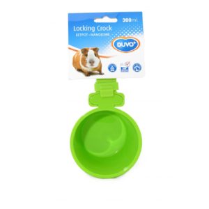 DUVO COMEDERO PLASTICO ROEDORES CROCK (300 ML)