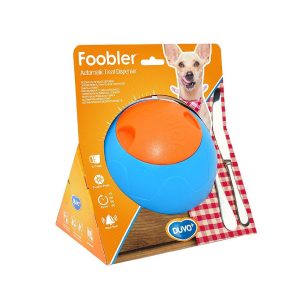DUVO BOLA FOOBLER AZUL CON TEMPORIZADOR (11 CM)