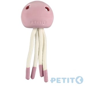 EBI PETIT JUGUETE MORDEDOR LIMPIADOR MILO (ROSA 18 x 7 x 7 CM)