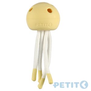 EBI PETIT JUGUETE MORDEDOR LIMPIADOR MILO (AMARILLO 18 x 7 x 7 CM)