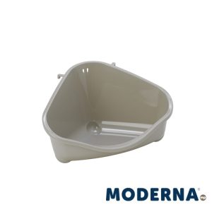 MODERNA TOILETE CORNER ROEDOR SMALL (GRIS ( 18.3x12.7X9.6 ))