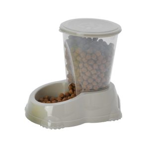 MODERNA COMEDERO TOLVA SMART PEQUEÑO 1.5 L (GRIS ( 15 x 23 x 21 ))