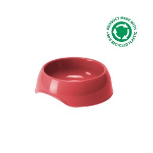 MODERNA RECYCLED COMEDERO GUSTO PERRO Nº2 (CORAL 700 ML ( 20 x 20 x 6 CM ))