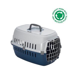MODERNA RECYCLED TRANSPORTIN PUERTA IATA ROADRUNNER 2 (56,4 x 37,4 x 35 CM) (AZUL MARINO)