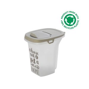 MODERNA CUBO COMIDA TRENDY STORY PET WISDOM (SMALL - 27,2 x 21,3 x 29,5 CM  6 LT)