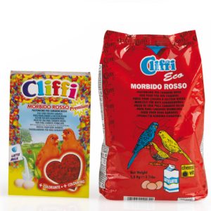 CLIFFI MORBIDO ROSSO (300g. (pasta cria grasa para canarios rojos))