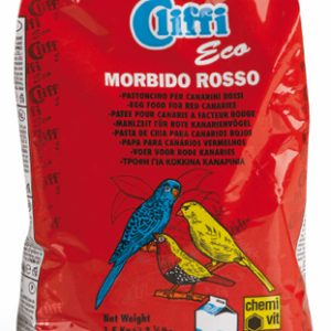 CLIFFI MORBIDO ROSSO (1 kg. (pasta cria grasa para canarios rojos))