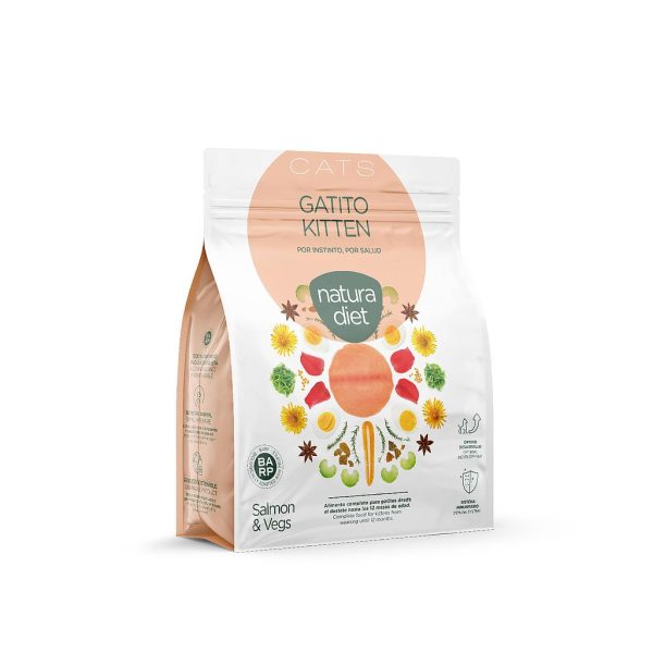 DNG NATURA DIET CAT KITTEN SALMON (400 GR)
