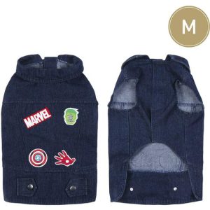 CHAQUETA VAQUERA PARA PERROS M MARVEL BLUE