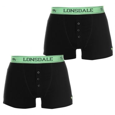 Preview of Boxerky Lonsdale Black/Fl Green 197871.