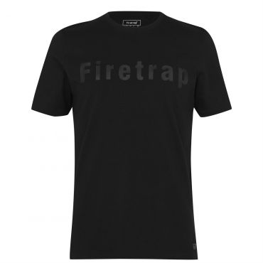 Preview of Pánské tričko Firetrap Black 211834.
