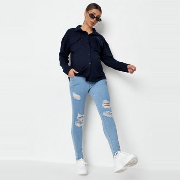 Preview of Dámske rifle Missguided Blue 206465.