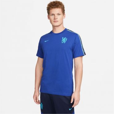 Preview of Pánske tričko Nike Rush Blue 336681.