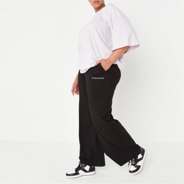 Preview of Plus Size Wide Leg Missguided Joggers.