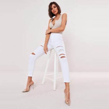 Preview of Dámske rifle Missguided White 207490.