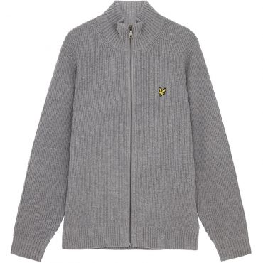Preview of Pánsky sveter Lyle and Scott T28 Mid Grey 206355.