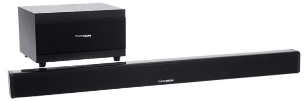 BARRA DE SONIDO THOMSON + SUBWOOFER 100W