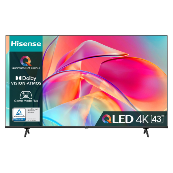 TV HISENSE 43E77KQ 43" QLED 4K QUANTUMDOT DOLBY VISION ATMOS