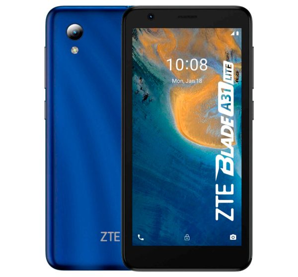 Telefono movil smartphone zte blade a31 lite blue -  5pulgadas -  32gb rom -  1gb ram -  5mpx - 2mpx -  2000 mah