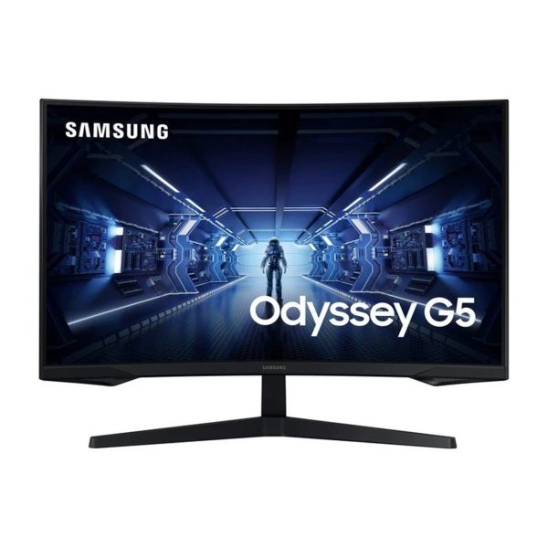 Monitor led gaming 27pulgadas samsung odyssey lc27g55tqbuxen curvo -  va -  wqhd -  hdmi -  dp -  144hz -  1ms -  vesa 75 x 75