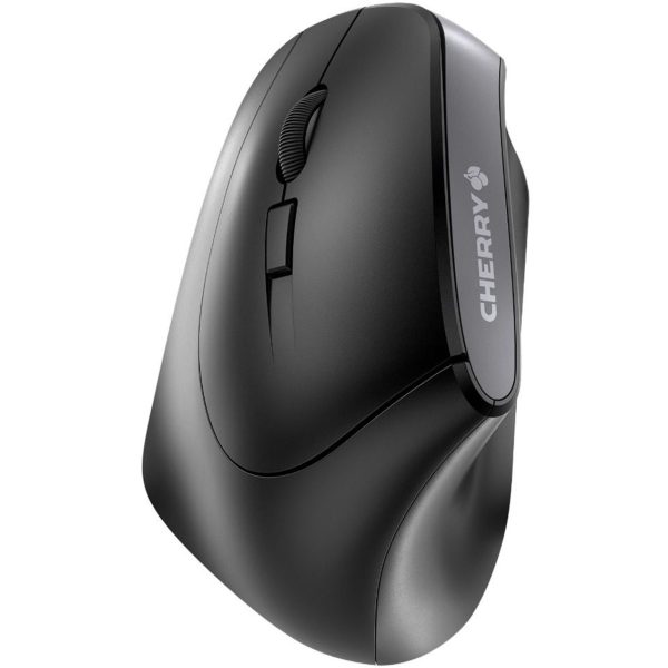 Mouse raton cherry inalambrico mw 4500 para zurdos 6 botones optico 1200dpi negro