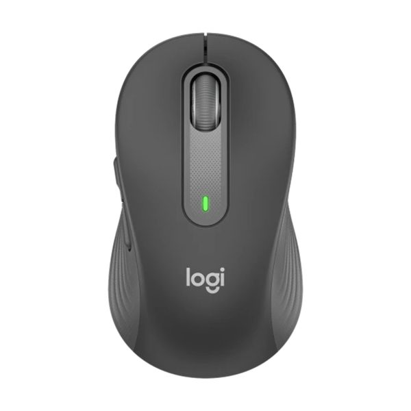 Mouse raton logitech m650 mediano optico wireless inalambrico grafito