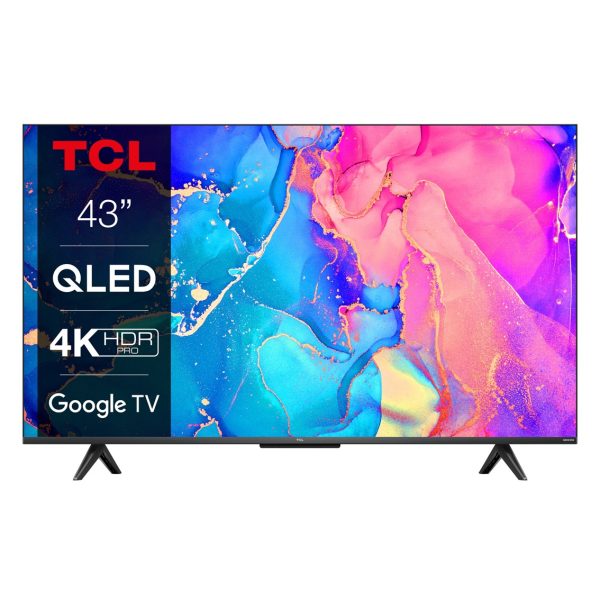 Tv tcl 43pulgadas qled 4k uhd -  43c631 -  smart tv -  hdr -  dolby audio -  hdmi -  usb