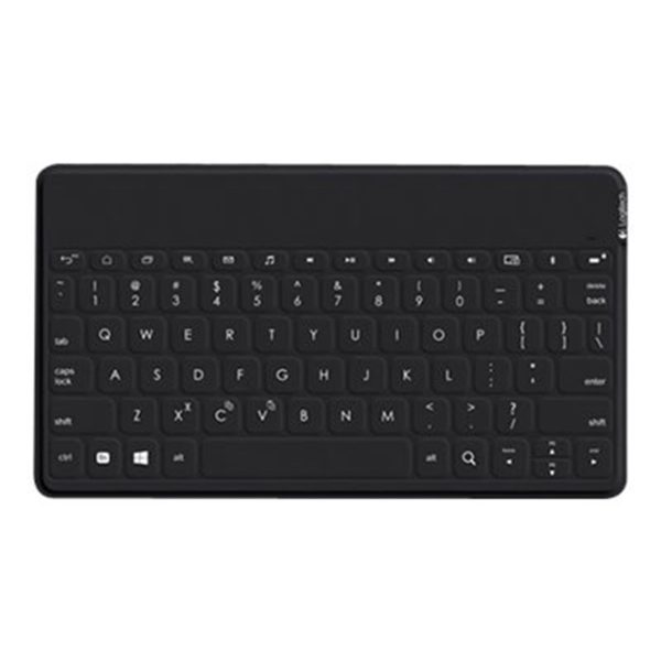 Teclado logitech keys to go wireless inalambrico para iphone ipad y apple tv negro