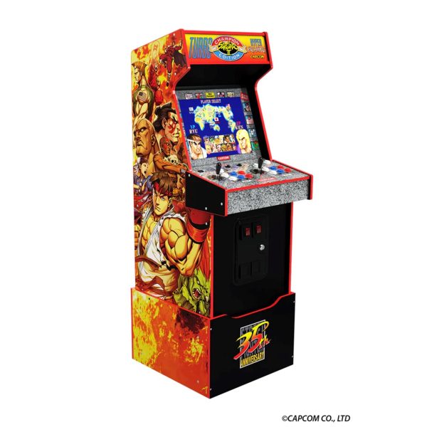 Maquina recreativa wifi arcade 1 up legacy -  turbo street figther